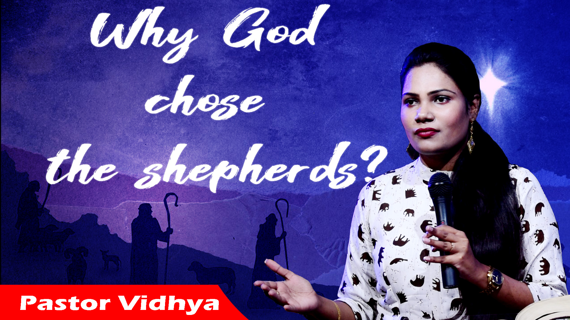 Why God chose the shepherds? || Pastor Vidhya
